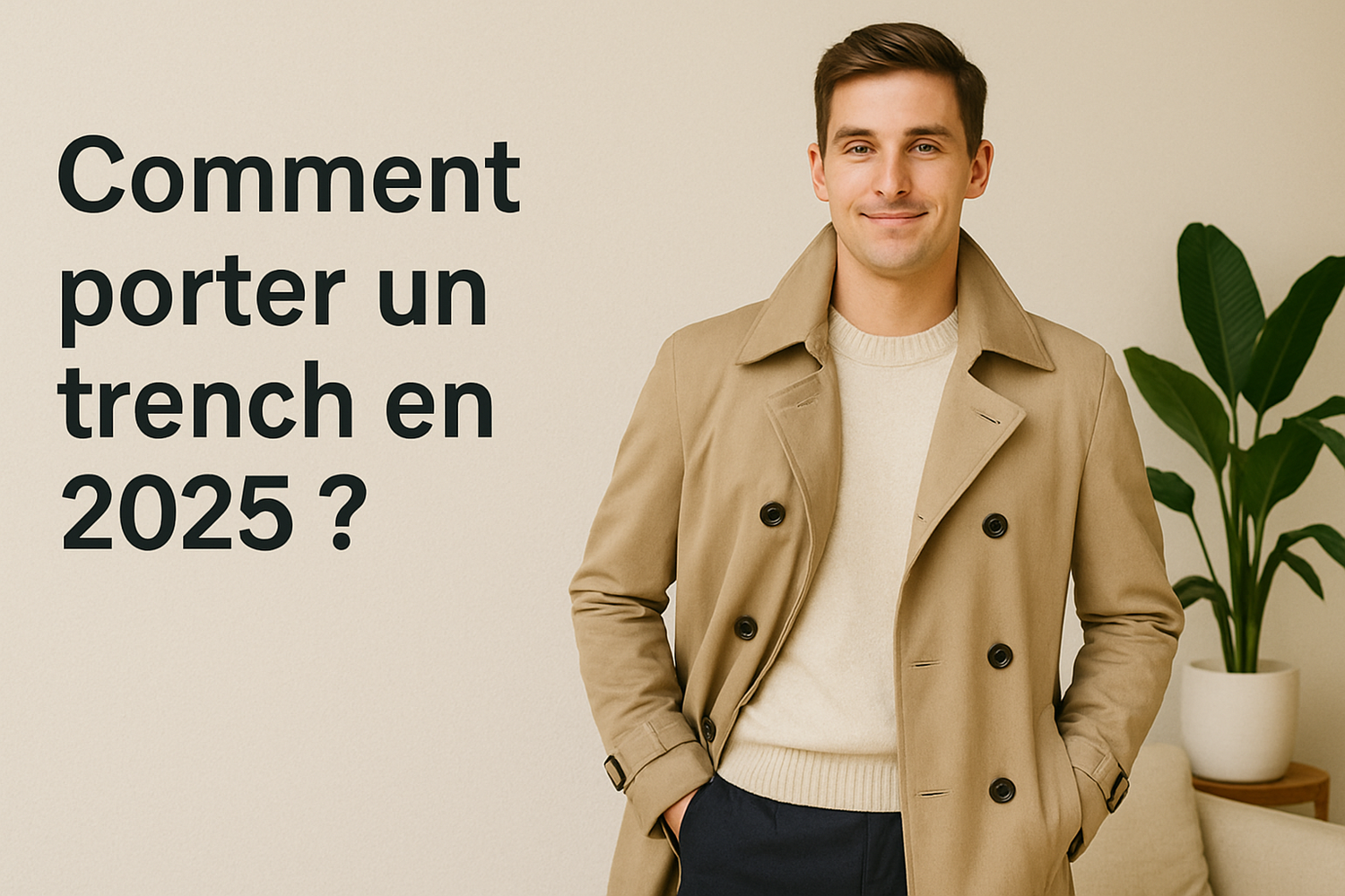Comment porter un trench en 2025 ?