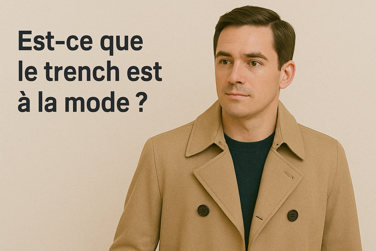 Est-ce que le trench est à la mode ?