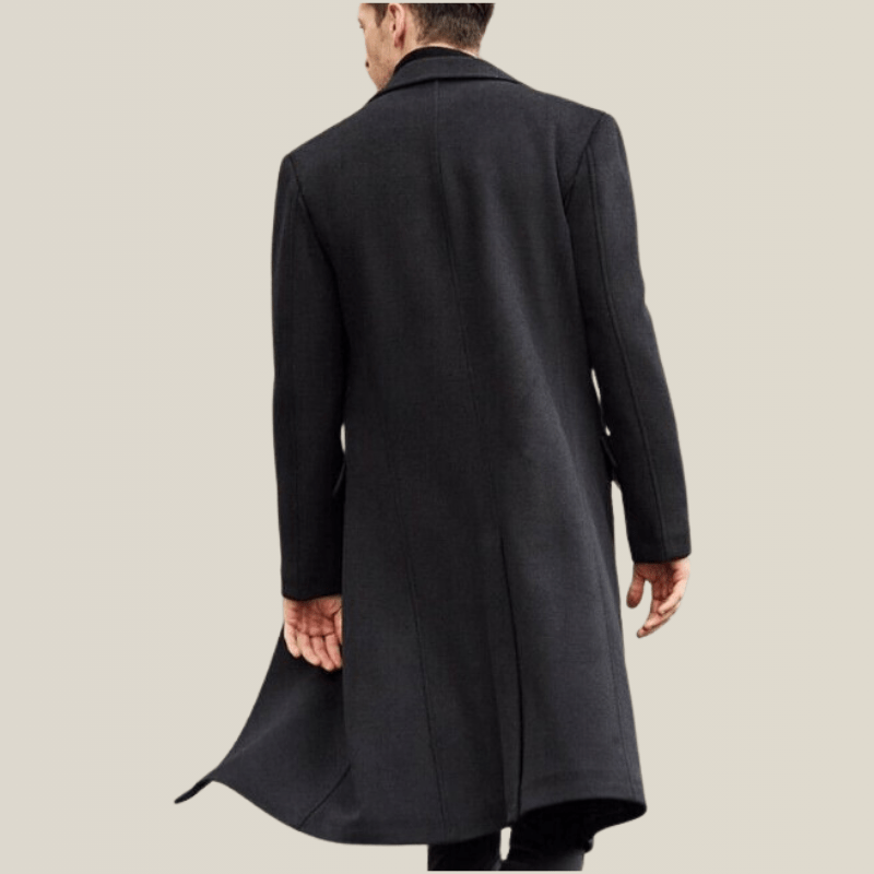Blouson Trench Homme Noir