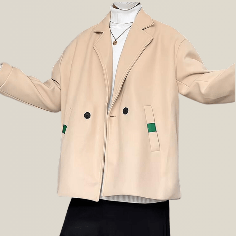 Style Trench Beige Homme