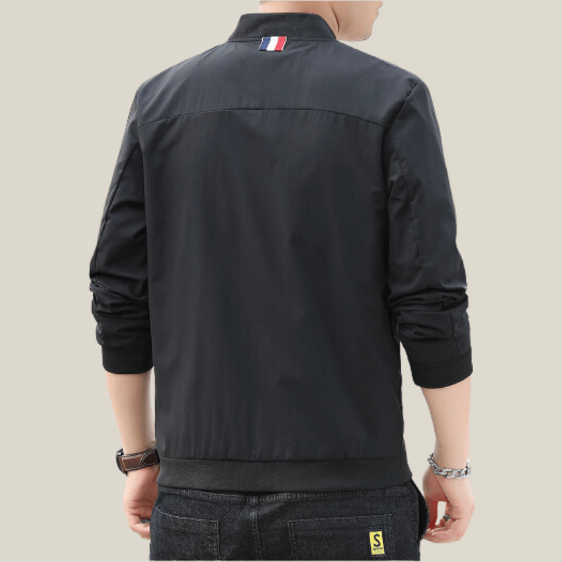 Trench Court Zippé Homme