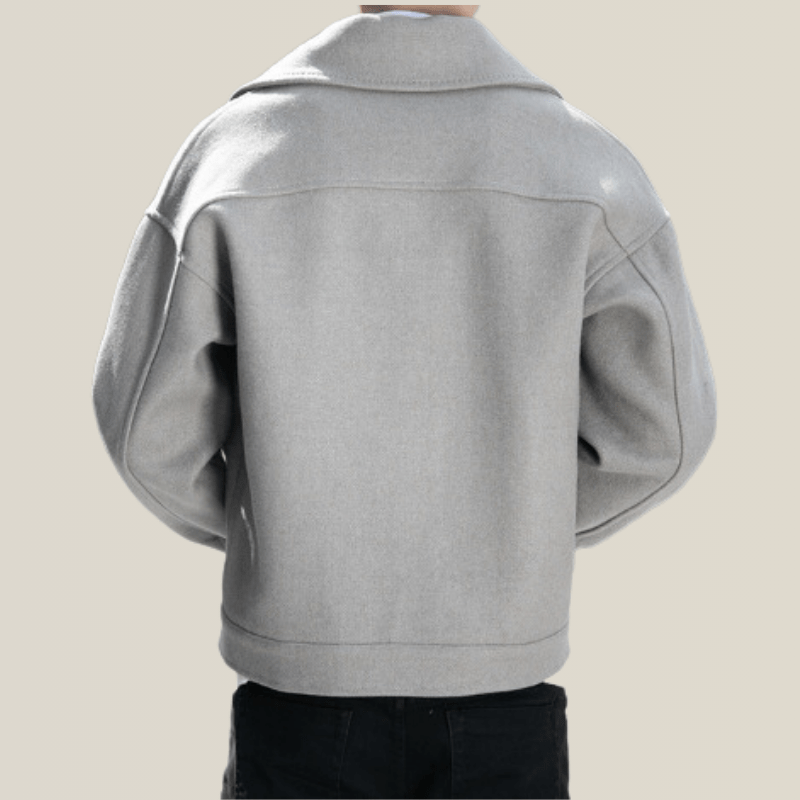 Trench Homme Court Croisé