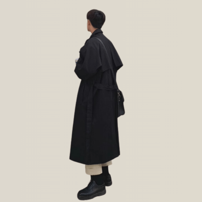 Trench Homme Long Cintré