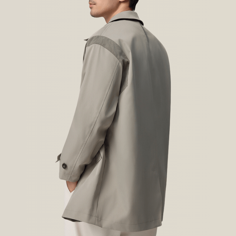 Trench Homme Mi Long