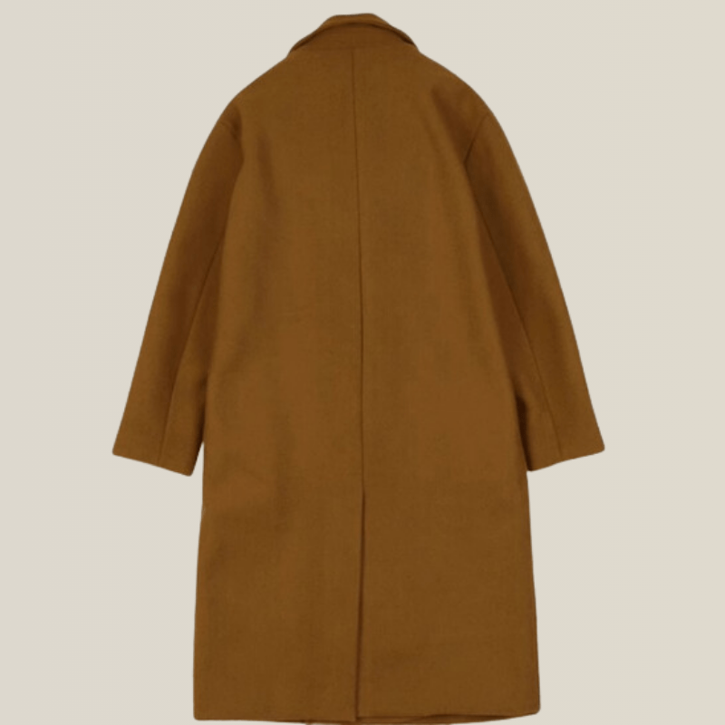 Trench Long Noir Homme